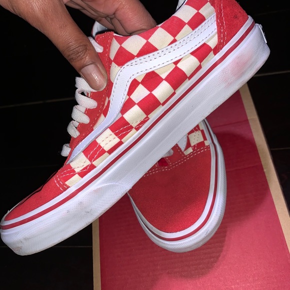 Vans Women’s Primary Check Old Skool - Picture 7 of 8